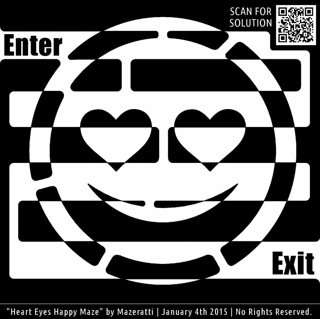 solve the happy eyes maze
